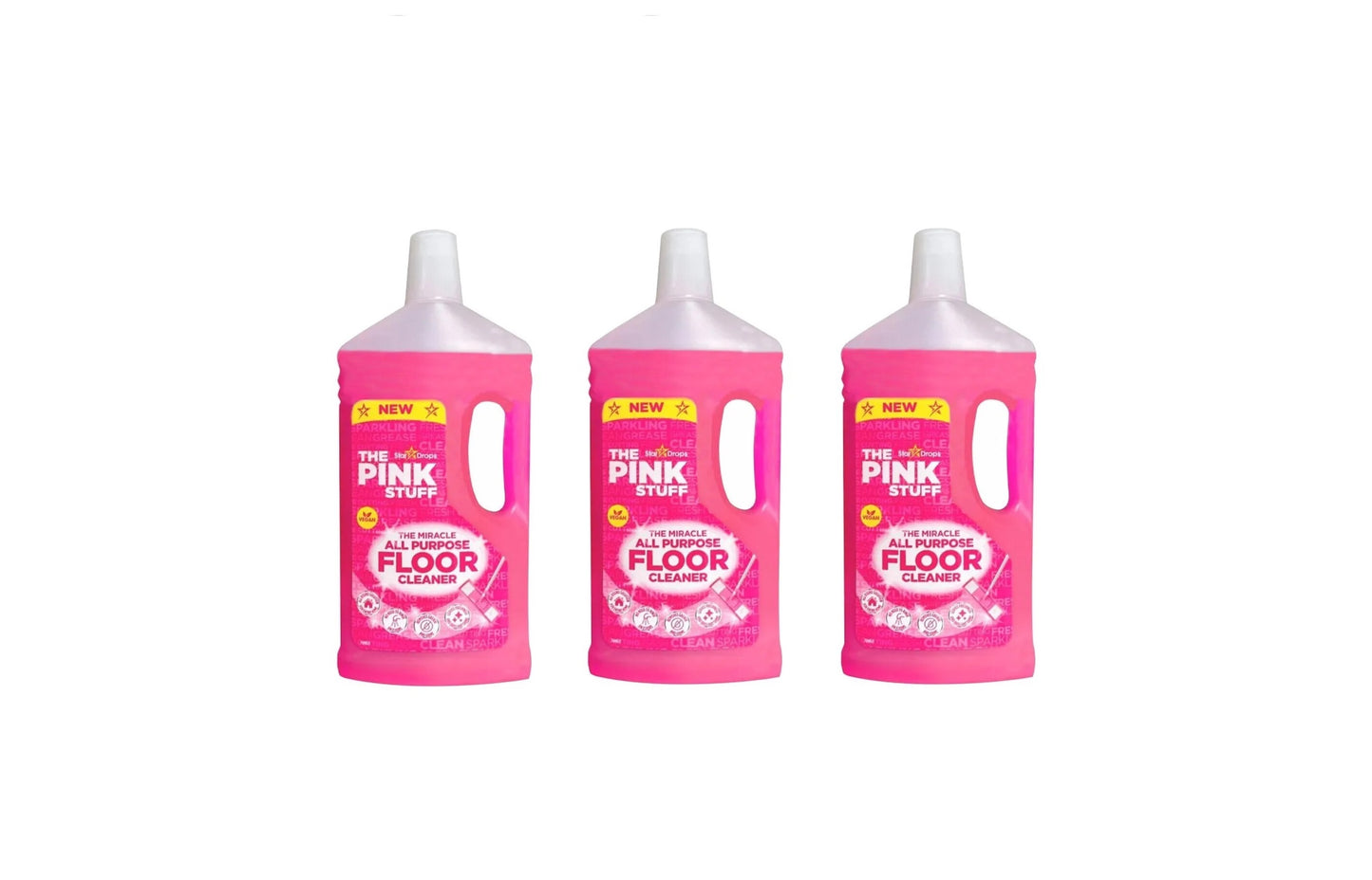 Pink Stuff Golvrengöring 1 liter - 3-pack