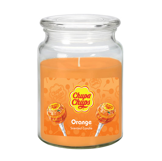 Vela Perfumada Chupa Chups 510g - Laranja