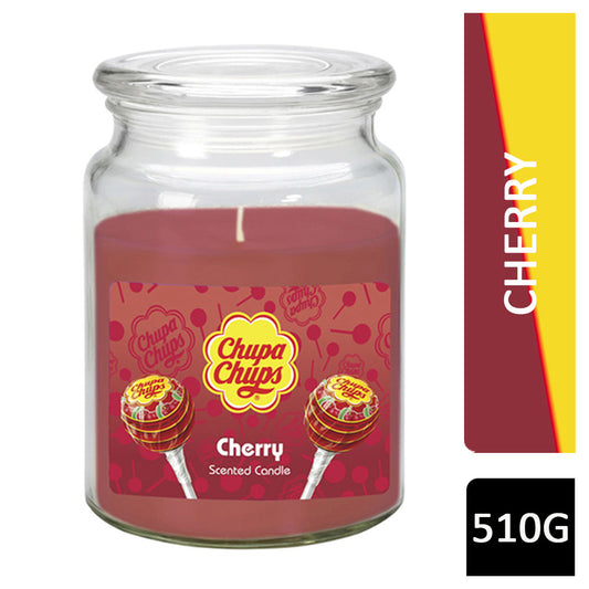 Vela Perfumada Chupa Chups 510g - Cereza