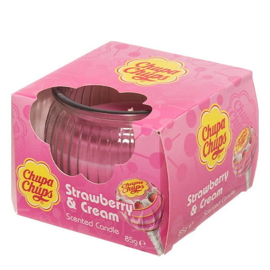 Chupa Chups Geurkaars 85g - Zemeņu un krējuma