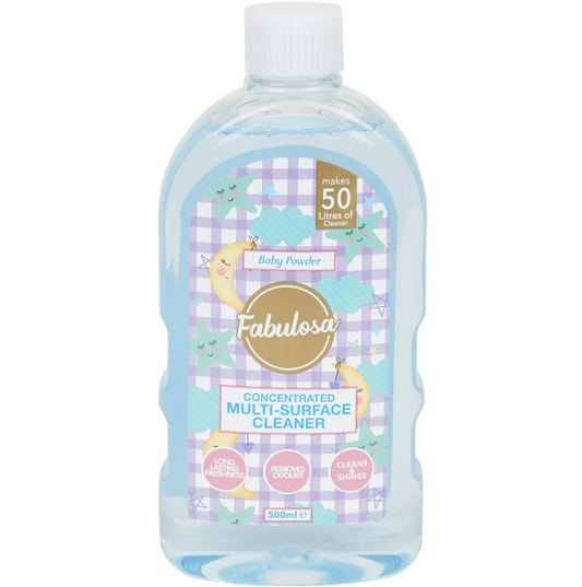 Fabulosa Concentrated Multi Surface Cleaner - Baby Powder 500ml