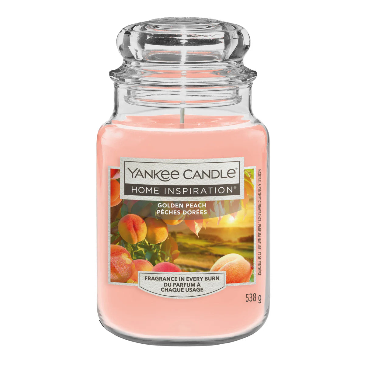 Yankee Candle - Zlatá broskyňa 538g | Limitovaná edícia