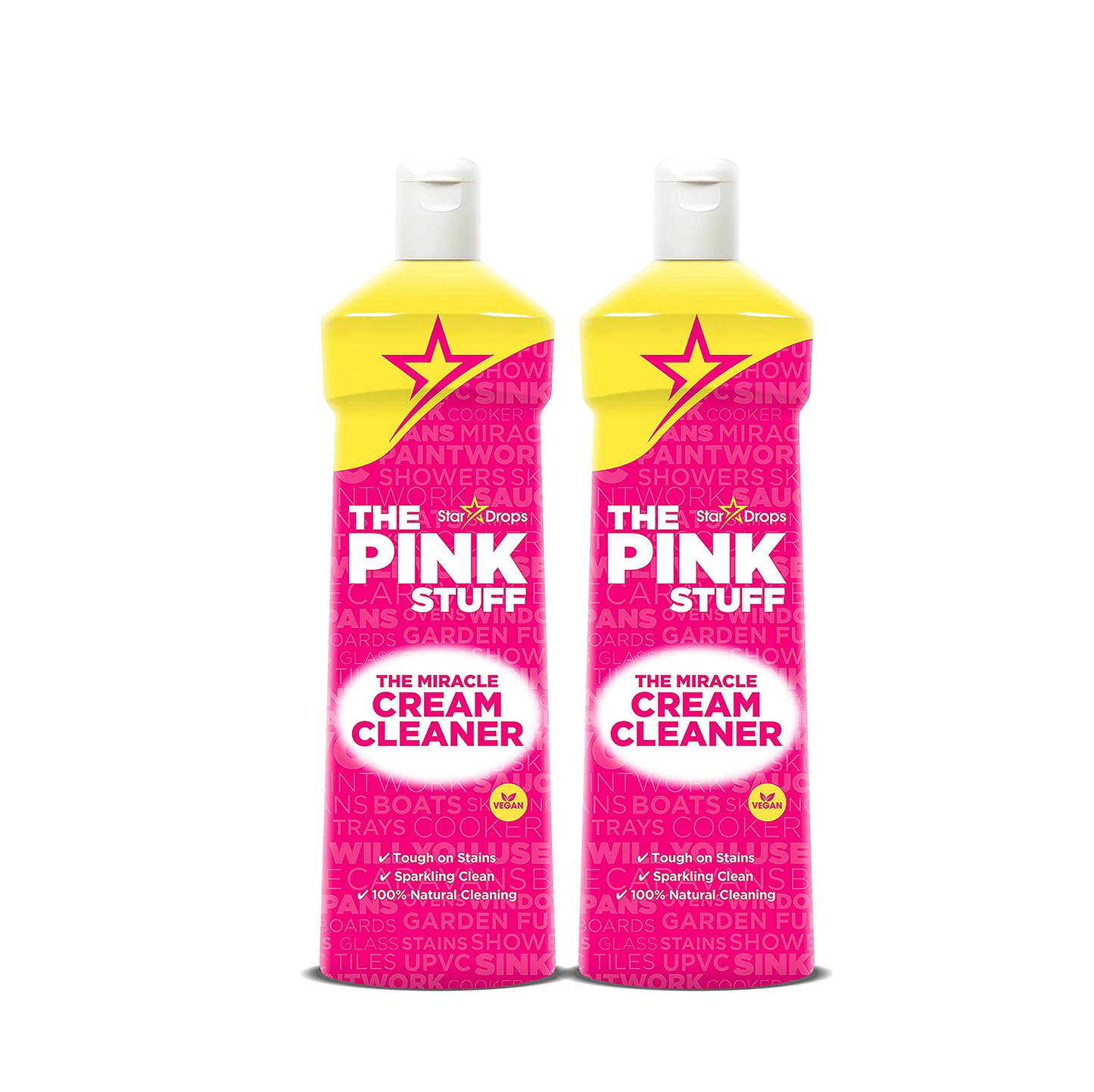 Stardrops O Pink Stuff Creme Limpeza - 2 Pacote