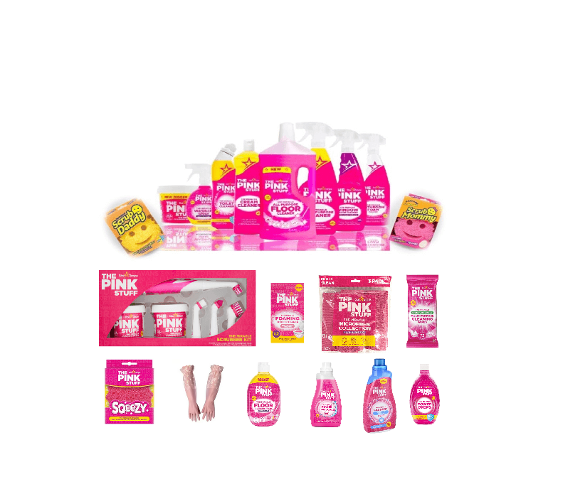 O Pink Stuff Ultimate Cleaning Set - Todo o sortido