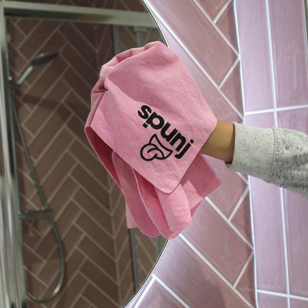 Spunj of Ultra Absorbent Cloth (pink)