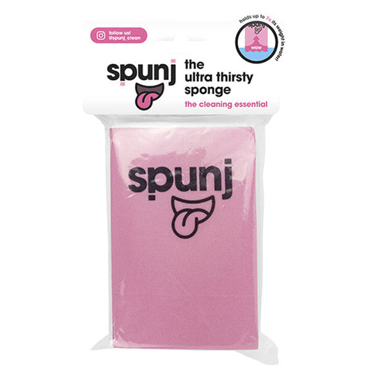 Spunj s ultra absorpční houbou (růžová)