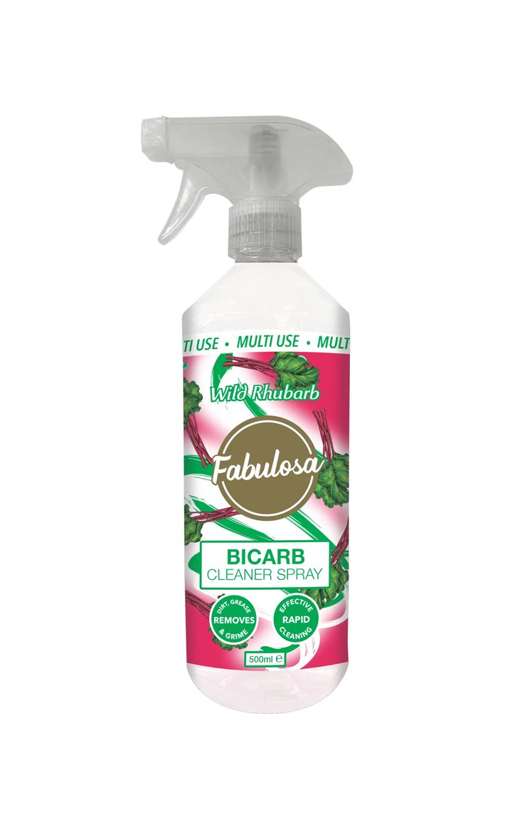 Fabulosa Bikarbonat Rengöringsspray Vild Rabarber 500 ml