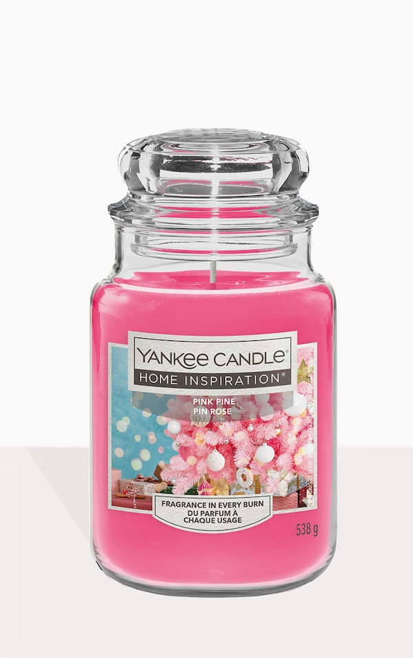 Yankee Candle - Pink Pine Pin Rose 538g | Rajoitettu painos