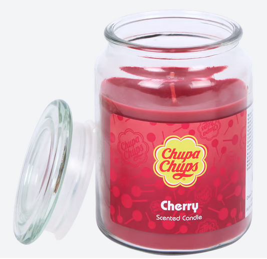 Vela Perfumada Chupa Chups 510g - Cereza