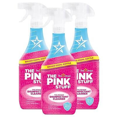 The Pink Stuff dezinfekcijski sprej - 850ml - 3 kom