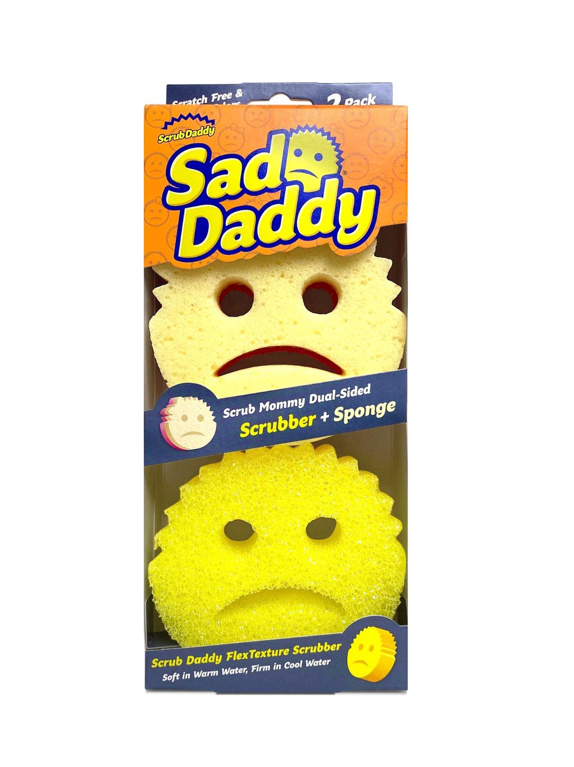 Smutný táta - Scrub Daddy - Scrub Mommy