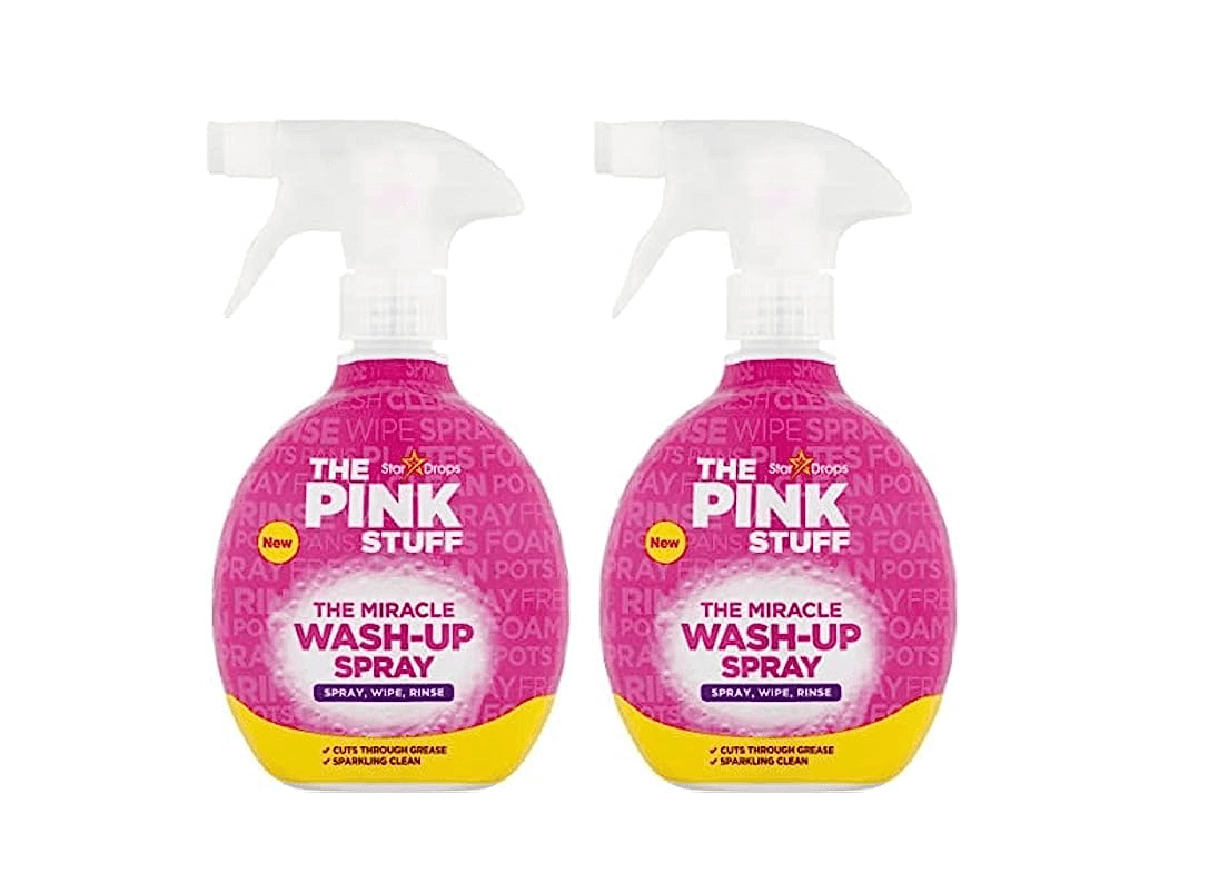 Pink Stuff Wash Up Spray 500ml 2-pack