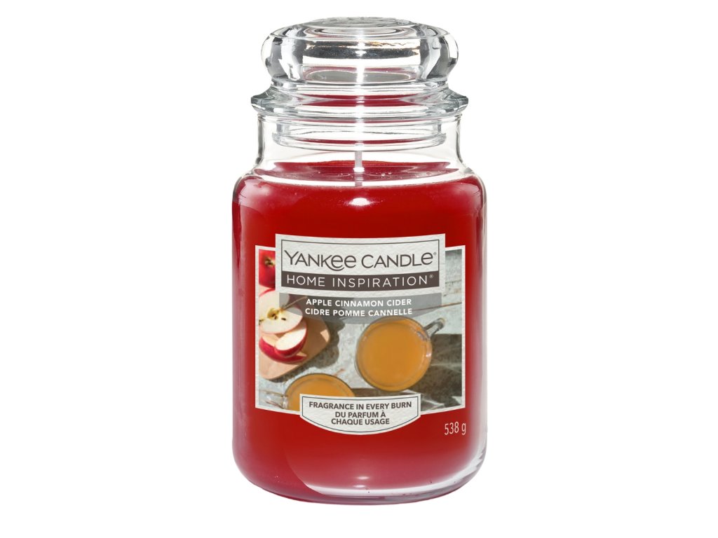 Yankee Candle - Cidra de Maçã e Canela 538g | Edição limitada