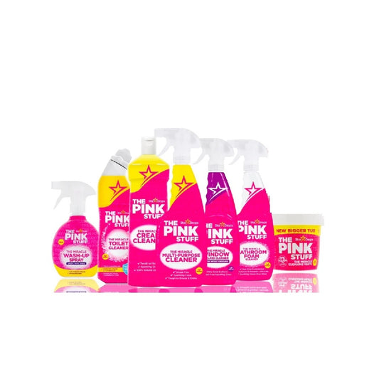 The Pink Stuff Complete Cleaning Set - Powerful Cleaning for a Sparkling Home