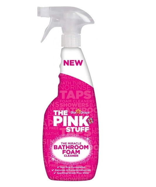 Stardrops El Pink Stuff - Espuma para baño - Limpiador de baño