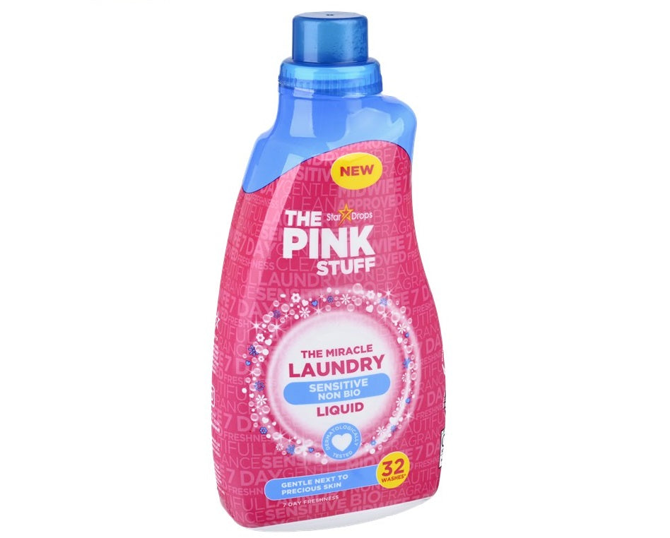 El Pink Stuff Detergente Líquido Sensible 30 dosis