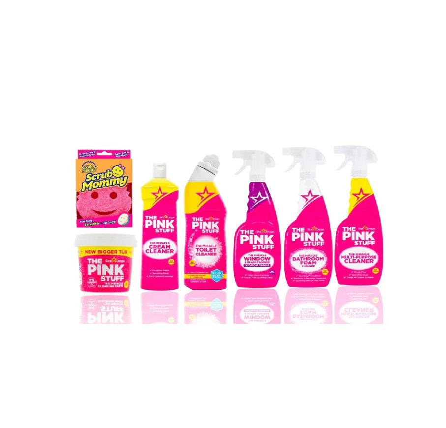 O Pink Stuff - Conjunto de Presentes para Sala de Estar, Casa de Banho e Quarto