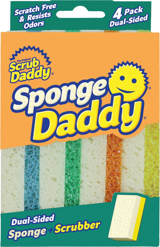 Scrub Daddy Esponja de limpieza - Sponge Daddy - 4 colores