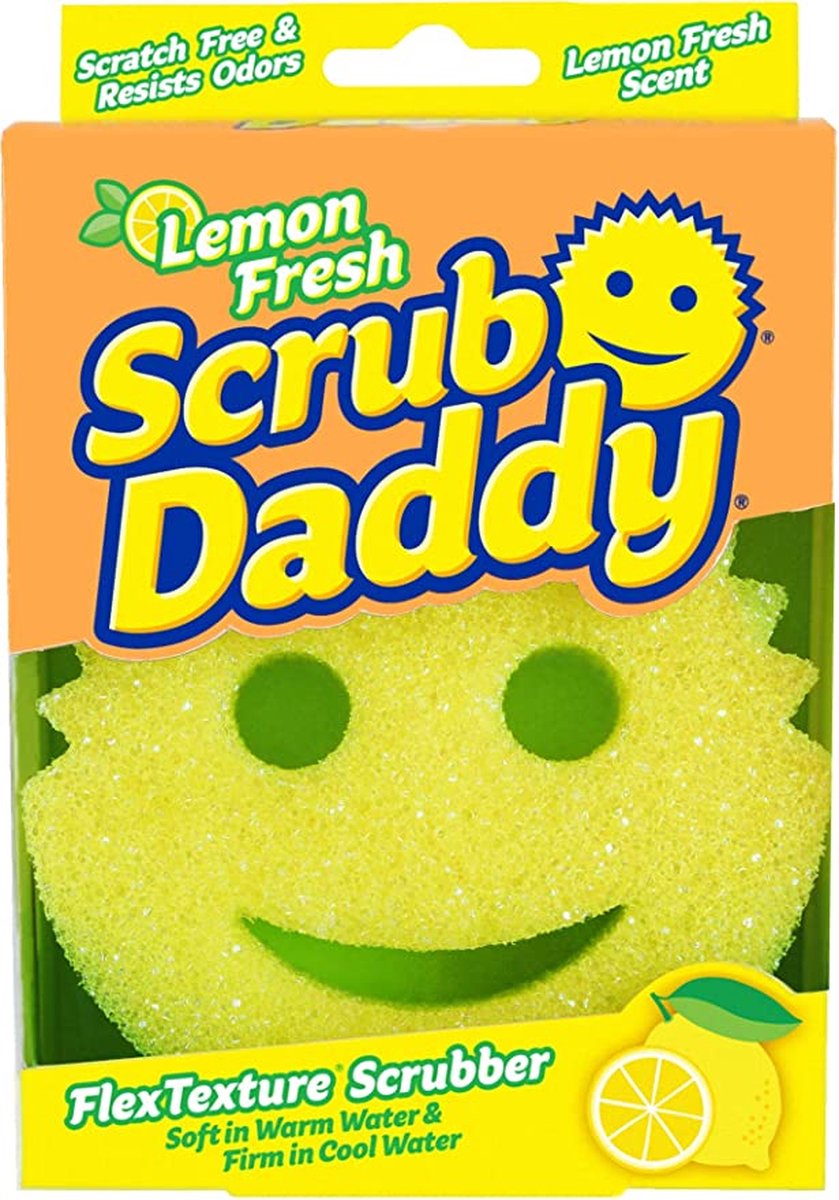 Scrub Daddy Sitruunatuoksu - Raikas Sitruunan Haju