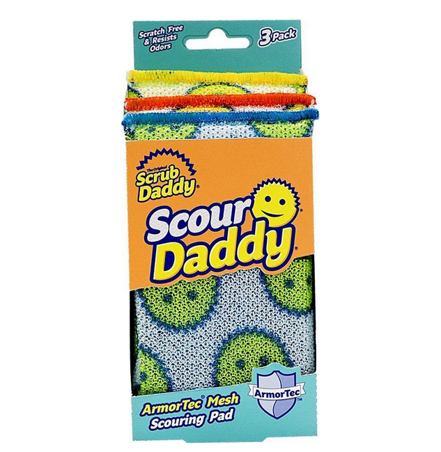 Scrub Daddy Spugne abrasive 3 pezzi